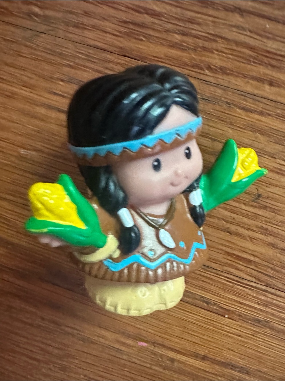 HTF Little People Thanksgiving Native American Indian Replacement Figure 2006
